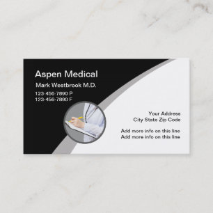 Moderne Medical Office Business Cards Visitenkarte