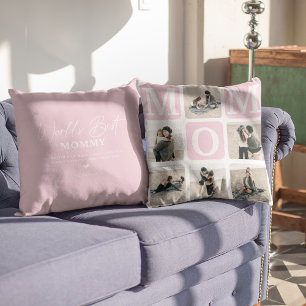 Moderne Mehrfach-Fotogitter Süßes MAMA-Geschenk  K Kissen
