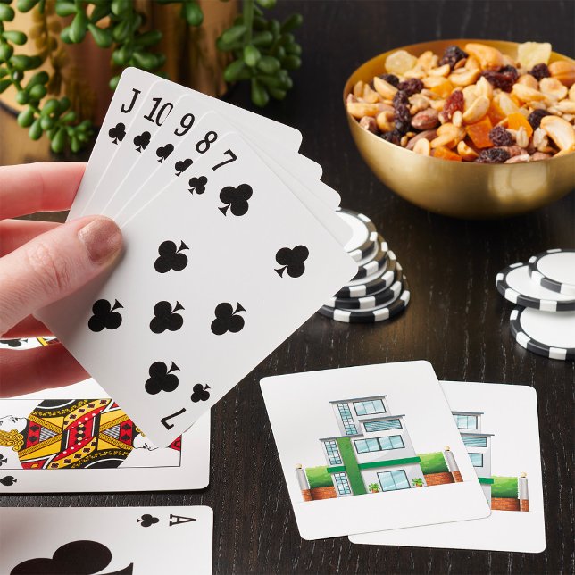 Moderne Mehrfamilienhauswohnung Zeitgenössisches Z Spielkarten (Von Creator hochgeladen)