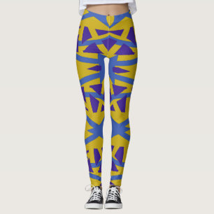 Moderne mehrfarbige klassische "Ratti_Creative_Art Leggings