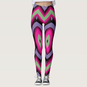 Moderne mehrfarbige trendige "Ratti_Creative_Arts" Leggings