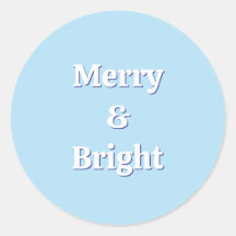 Moderne Merry & Bright Ice Blauer Weihnachtsurlaub