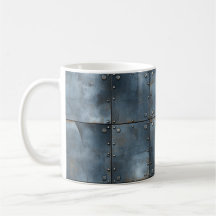 Moderne Metal Texture Tasse