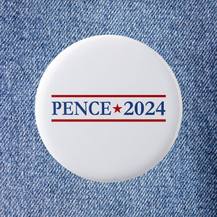 Moderne Mike Pence 2024 US-Präsident Button