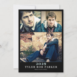 Moderne Minimal Abschluss 3 Foto Ankündigung