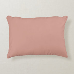 Moderne Minimal Dusty Pink Solid Color Dekokissen