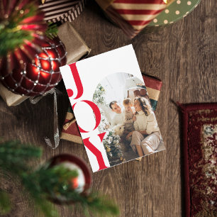 Moderne Minimal Foto Arch Joy Einladung