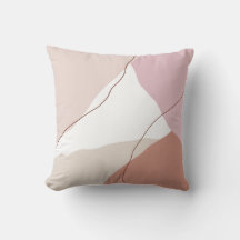 Moderne minimale abstrakte geometrische Pastellfar