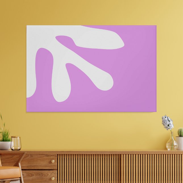 Moderne minimale Abstrakte Kunstformen Leinwanddruck (Insitu (Wohnzimmer))