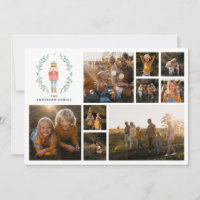 Moderne minimale Foto Collage Weihnachten elegant
