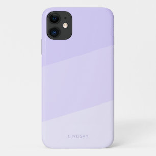 Moderne minimale geometrische Gradienten violett Case-Mate iPhone Hülle