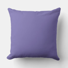 Moderne minimale Lila Solid Color Kissen