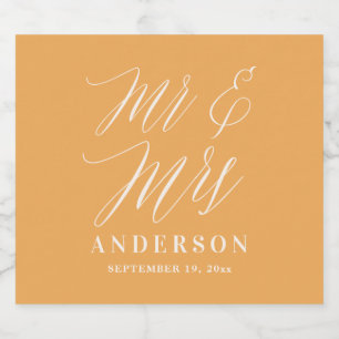 Moderne minimale Skripttypografie Hochzeitwein Lab