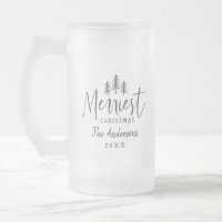 Moderne minimale Weihnachten rustikal