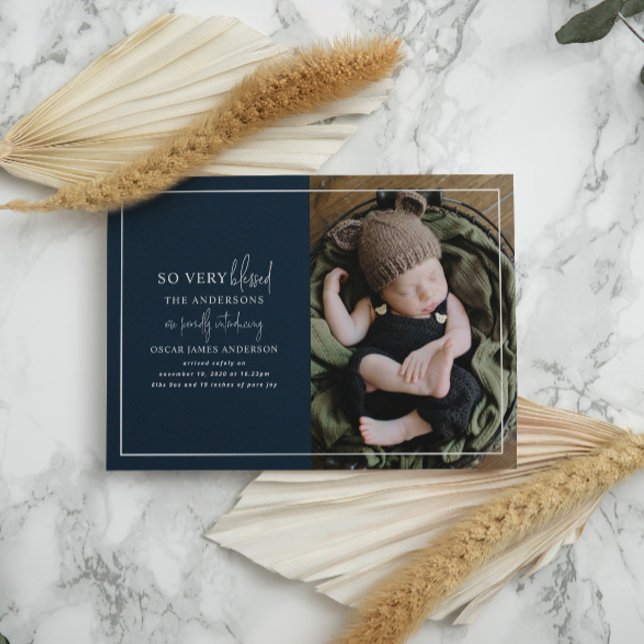 Moderne minimale Weihnachtsgeburtserklärung für da (Von Creator hochgeladen)