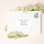 Moderne Minimalismus Hochzeitsgast-Adressetiketten Aufkleber<br><div class="desc">Modernes Minimalismus Hochzeitsgast-Adressetiketten Bitte liefern Sie zu</div>