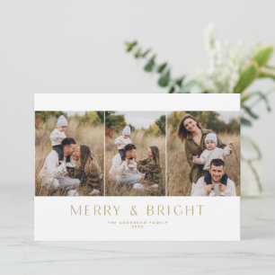 Moderne minimaliste 3 Carte photo