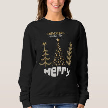 moderne minimaliste sweatshirt de noël confortable