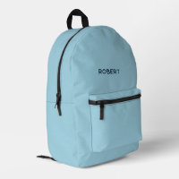 Moderne Minimalistisch Blue Personalisiert School