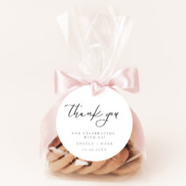 Moderne Minimalistisch Dankeschön Gastgeschenk Hoc Geschenkanhänger