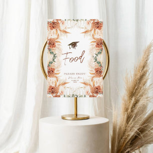 Moderne Minimalistische Abschluss Food Card