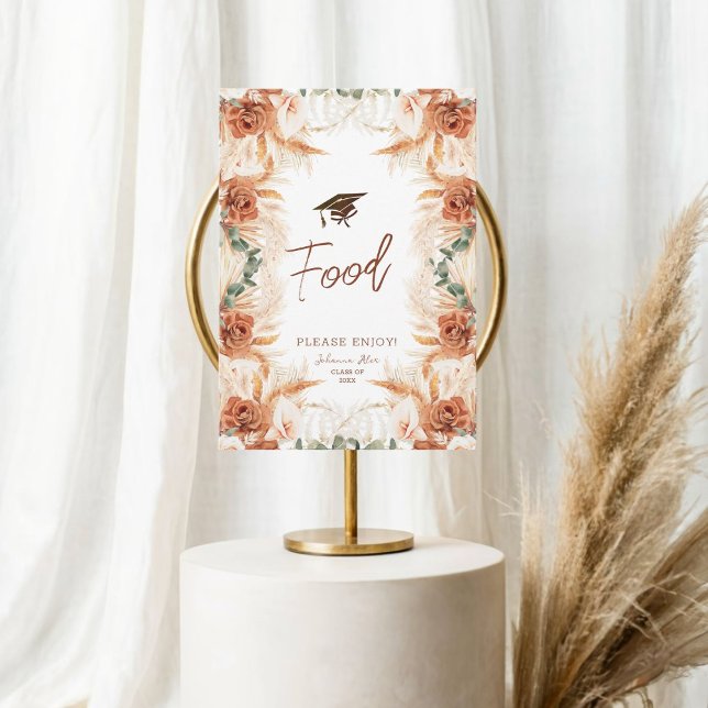 Moderne Minimalistische Abschluss Food Card (Von Creator hochgeladen)