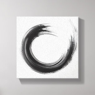 Moderne Minimalistische Abstrakte Kreis Kunst - Fe Leinwanddruck