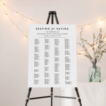 Moderne Minimalistische Alphabetisierungskarte
