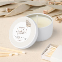 Moderne minimalistische beige Schmetterling-Brauta