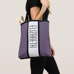 Moderne minimalistische benutzerdefinierte Namen l Tasche