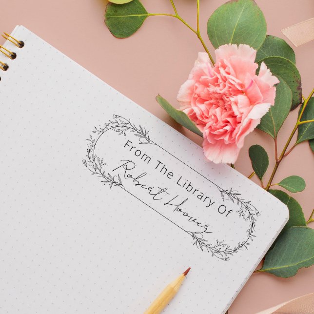 Moderne Minimalistische Blätter aus der Bibliothek Gummistempel (Von Creator hochgeladen)