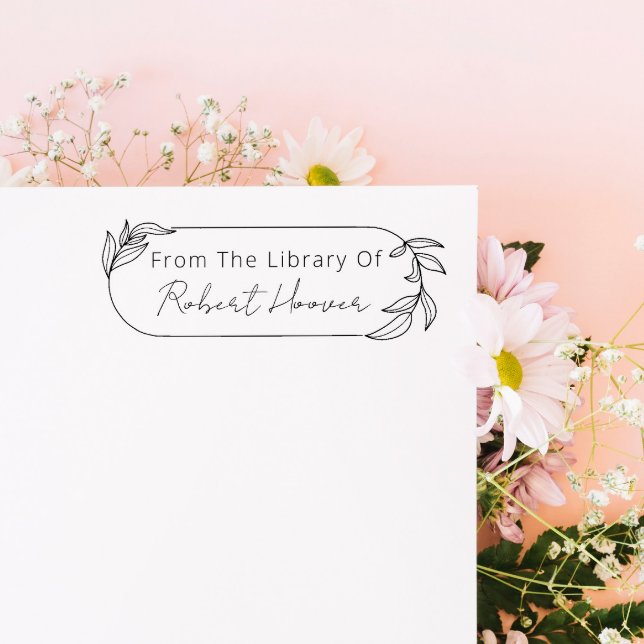 Moderne Minimalistische Blätter aus der Bibliothek Permastempel (Von Creator hochgeladen)