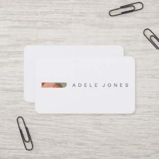 Moderne Minimalistische Boho Business Card Visitenkarte