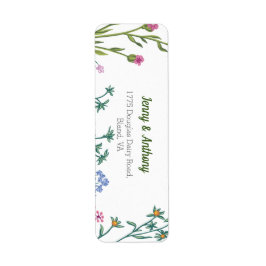 Moderne Minimalistische botanische Flora