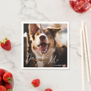 Moderne Minimalistische Einfache Hochzeit Serviette