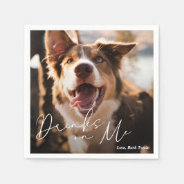 Moderne Minimalistische Einfache Hochzeit Serviette