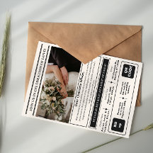 Moderne Minimalistische Elegant Schwarz/Weiß