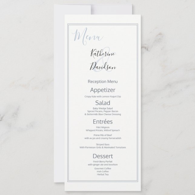Moderne Minimalistische 🤵 Elegante Einfache Hochz Einladung (Vorderseite)