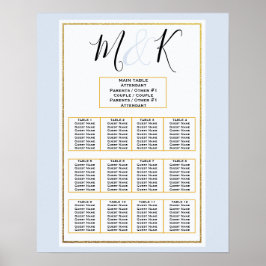 Moderne Minimalistische 🤵 Elegante Einfache Hochz Poster