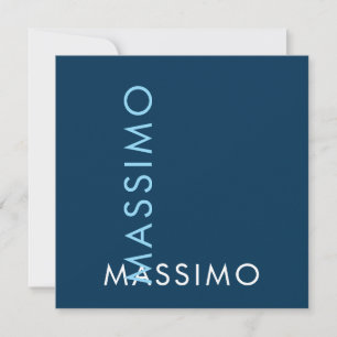 Moderne minimalistische elegante schlichte preußis karte