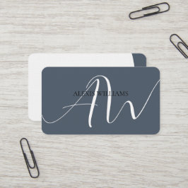Moderne Minimalistische Elegante Schrift Beruflich Visitenkarte