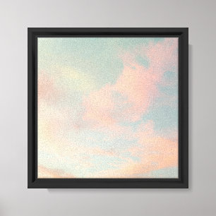 Moderne minimalistische elegante Sky Art  Leinwanddruck