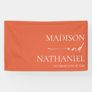 Moderne Minimalistische Elegante Verona Sonnenunte Banner