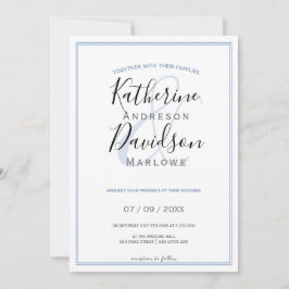 Moderne Minimalistische ✨ 💌 elegantes Trendsett Einladung