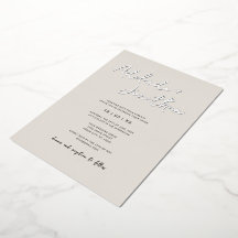 Moderne Minimalistische Elfenbeinhochzeit - Silber