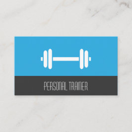 Moderne Minimalistische Fitness-persönliche Visitenkarte