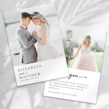 Moderne Minimalistische Foto-Hochzeit