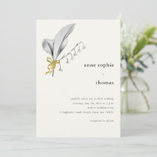 Moderne Minimalistische Frühlingssonne Einladung