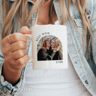 Moderne Minimalistische Geschenke der besten Mama  Kaffeetasse