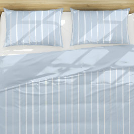 Moderne minimalistische gestreifte Muster hellblau